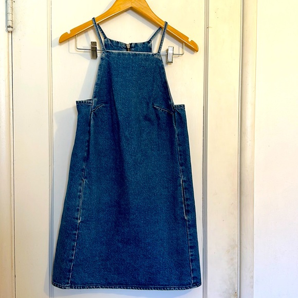 Topshop Dresses & Skirts - Topshop Moto denim dress